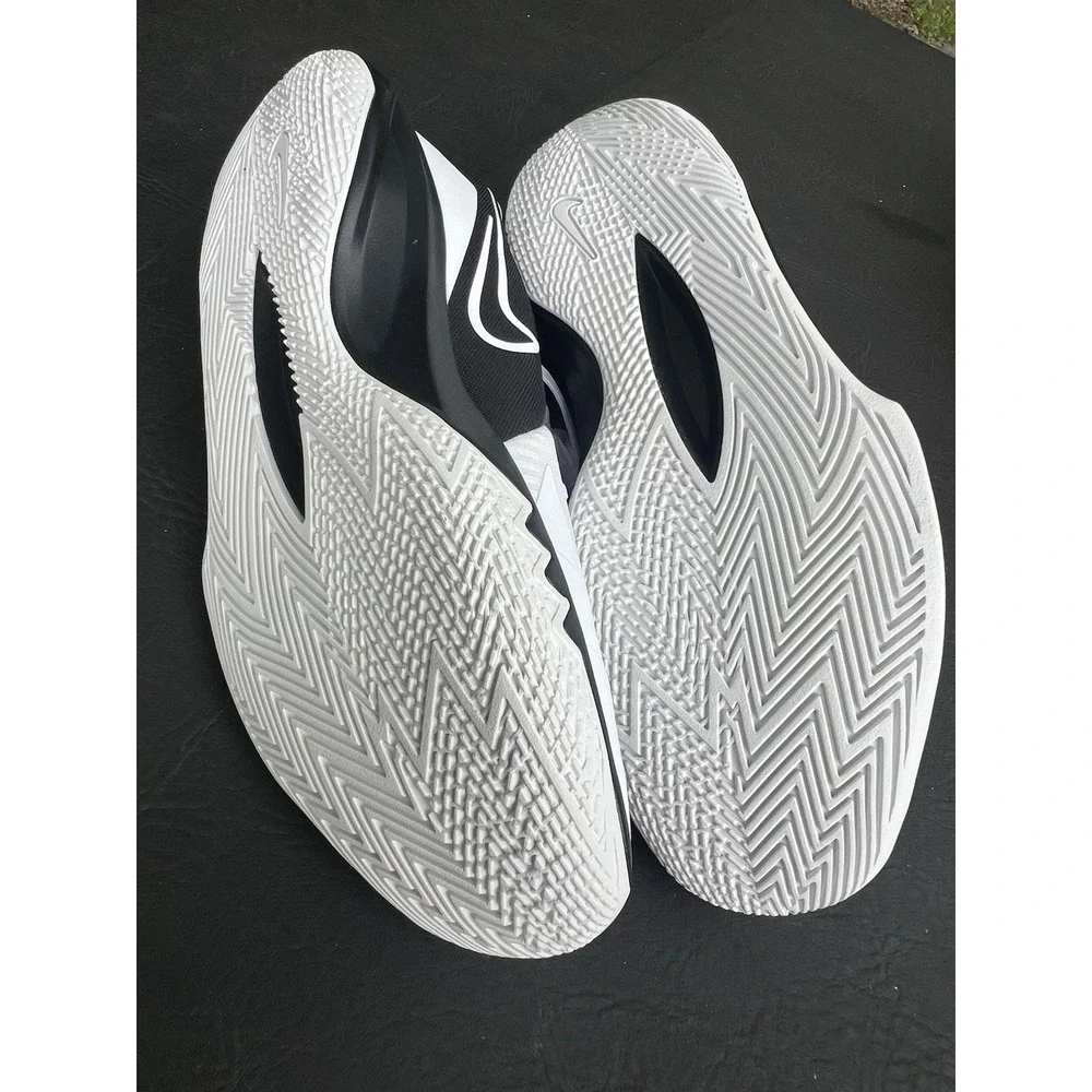 Nike‎ Precision VI Running Shoe Black White Size 14